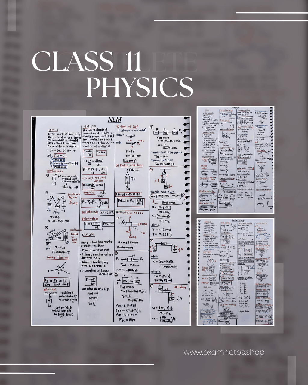 Class 11 Physics Formula Sheet PDF for NEET | Quick Revision Notes