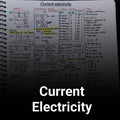 Current Electricity Formula Sheet – Class 12 Physics PDF