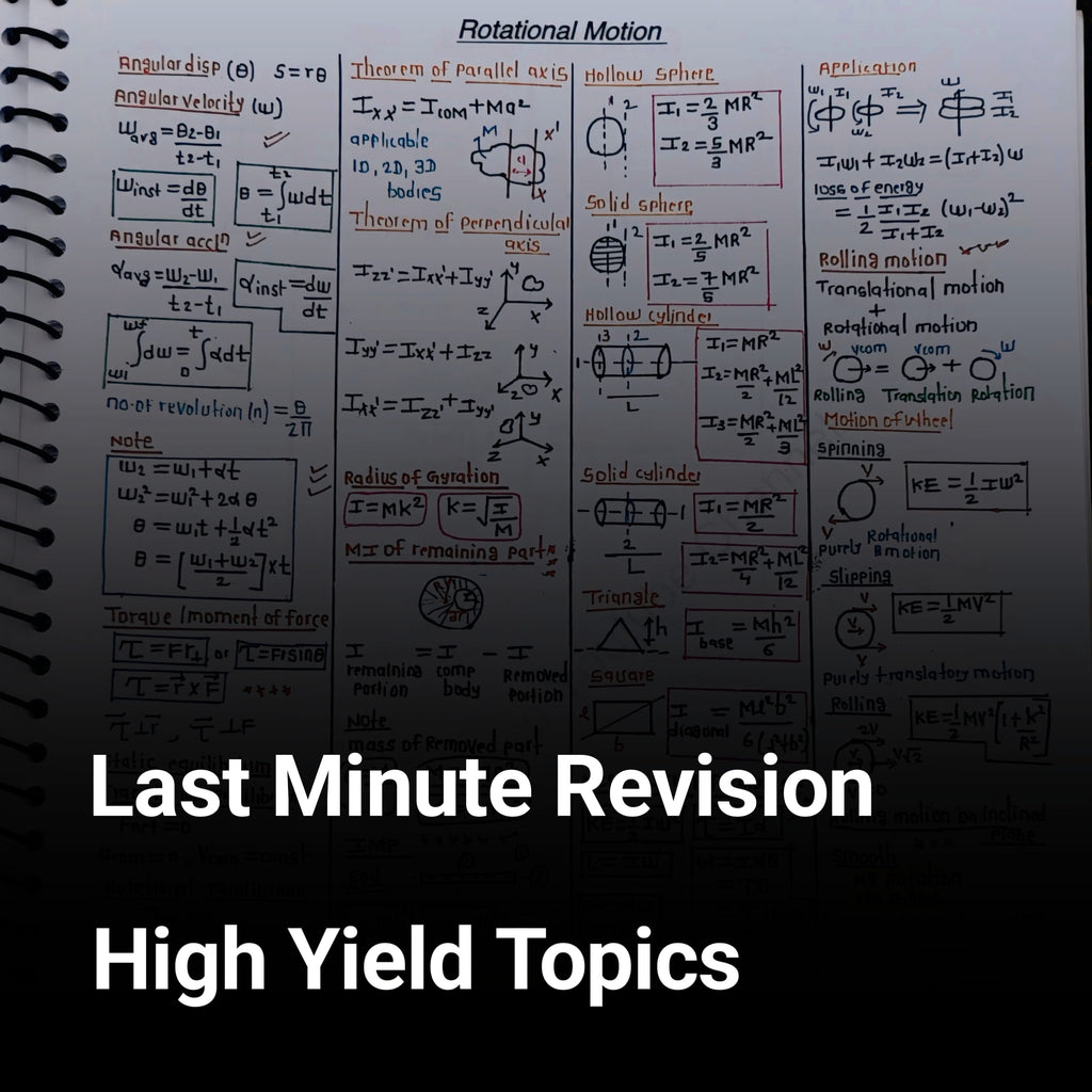 Rotational Motion & Circular Motion Short Notes – Class 11 Physics PDF